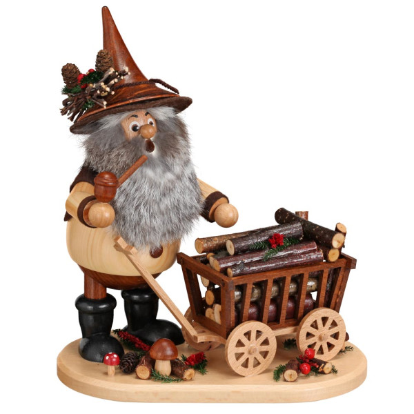 Waldwichtel mit Wagen