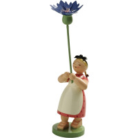 Mädchen mit Kornblume