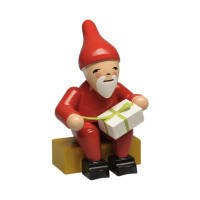 Heinzelmännchen mit Geschenk