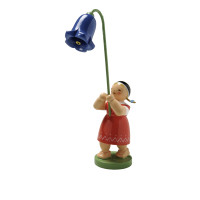 Mädchen mit Glockenblume