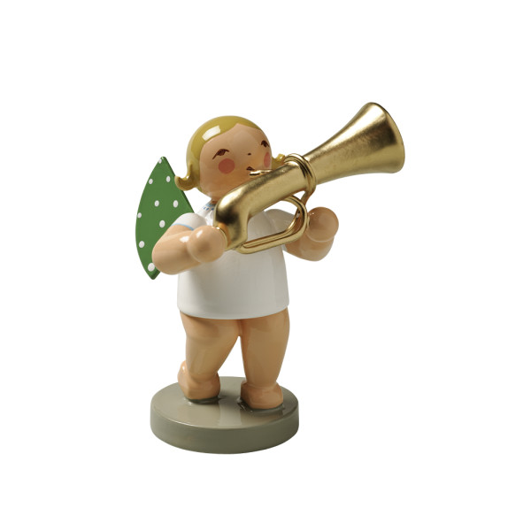 Engel mit Basstrompete
