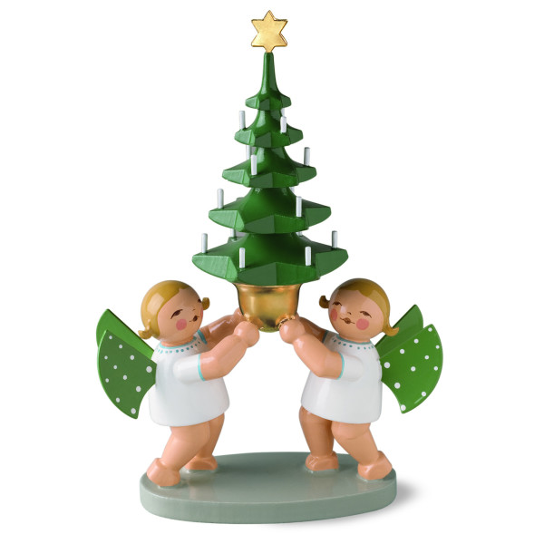 Engelgruppe mit Baum