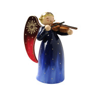 Engel reich bemalt, mit Violine