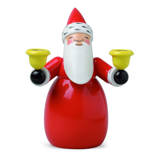 Weihnachtsmann mit Lichtertüllen