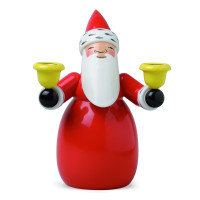 Weihnachtsmann mit Lichtertüllen