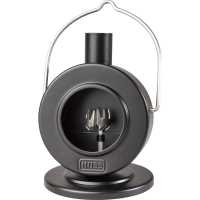 Scheibenofen - Der Flache schwarz