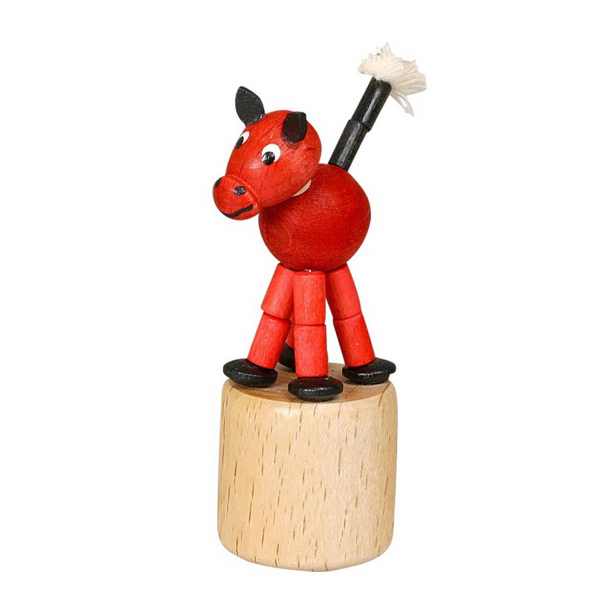 Wackeltier Pferd rot