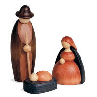 Christi Geburt, (Maria, Josef, Krippe)