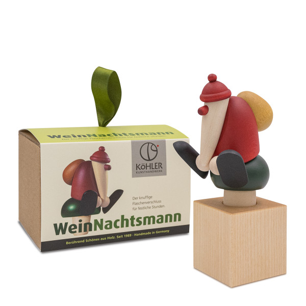WeinNachtsmann, Weißweinverschluss