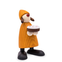 Gratulantin Tina mit Torte (gelb)