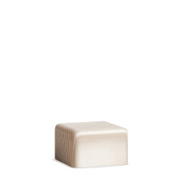 Klotz klein (Höhe 4 cm), weiß