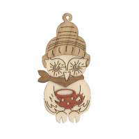 BBH Wintereule mit Tasse
