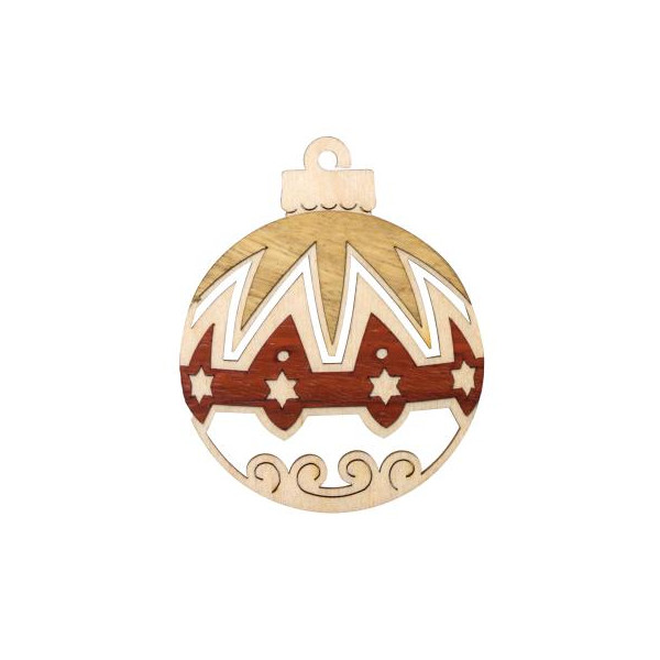 BBH Christbaumkugel mit Stern