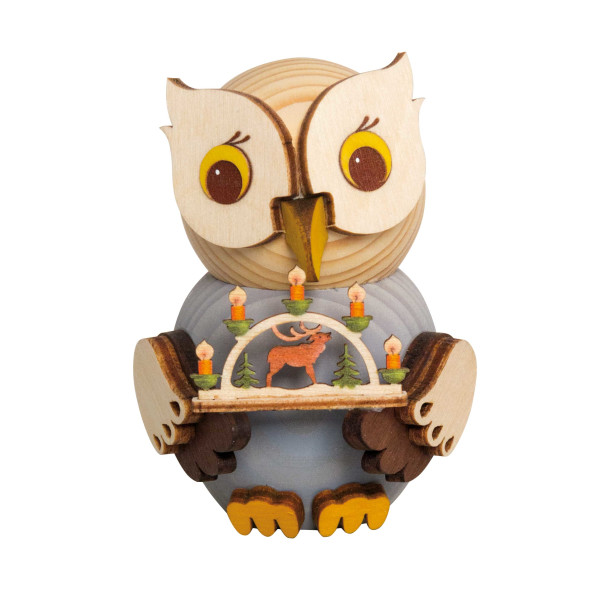 MINI Eule mit Schwibbogen