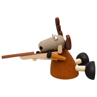 Elch mit Flinte 2