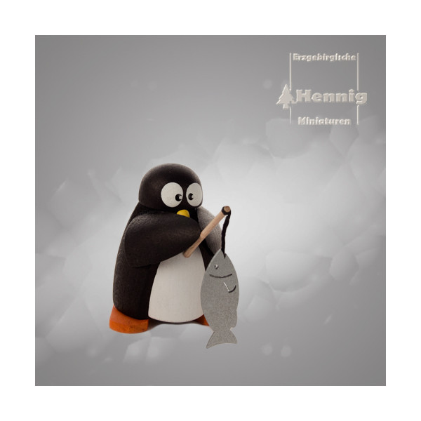 Pinguin fisherman