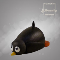 Pinguin Bauchklatscher