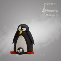 Pinguin mit Baby