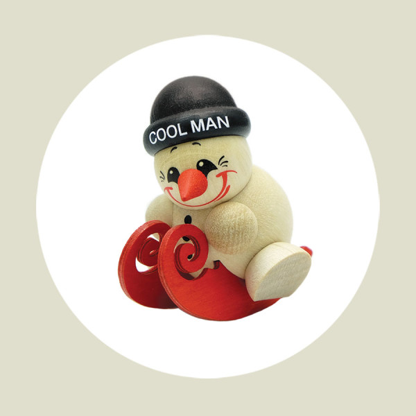 COOL MAN Rodelpartie, "Cool Man" Mütze