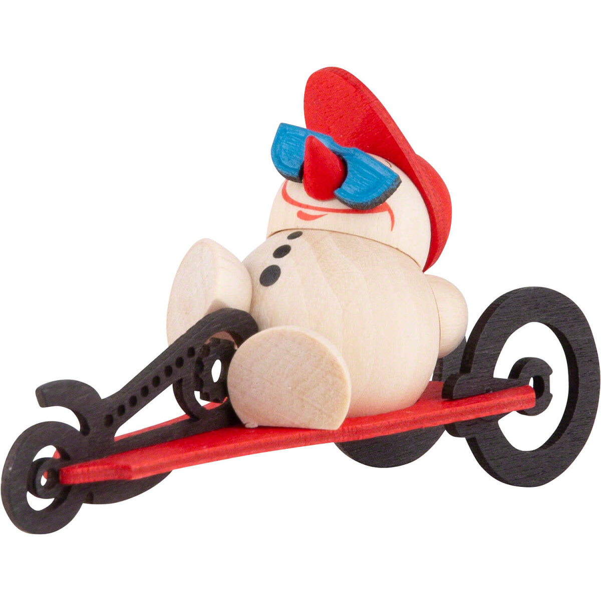 COOL MAN mit Liegefahrrad