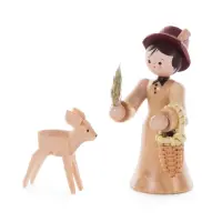 Jägersfrau mit Reh (2)