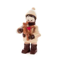 Junge mit Teddy "Mein kleiner Freund"