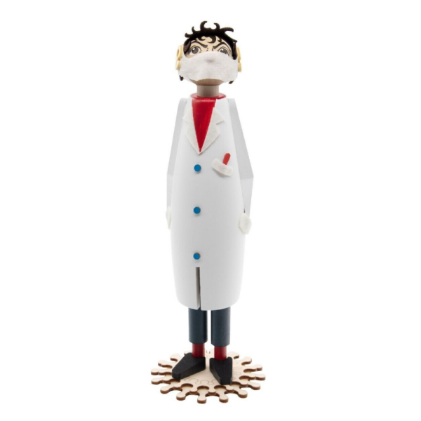 Räucherfigur Virologe