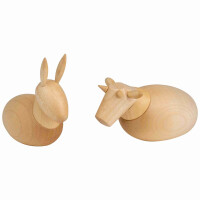 Ochse und Esel