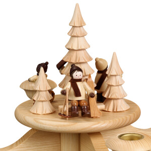 Adventsleuchter Vogelfütterung