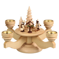 Adventsleuchter Vogelfütterung