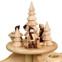 Adventsleuchter Vogelfütterung