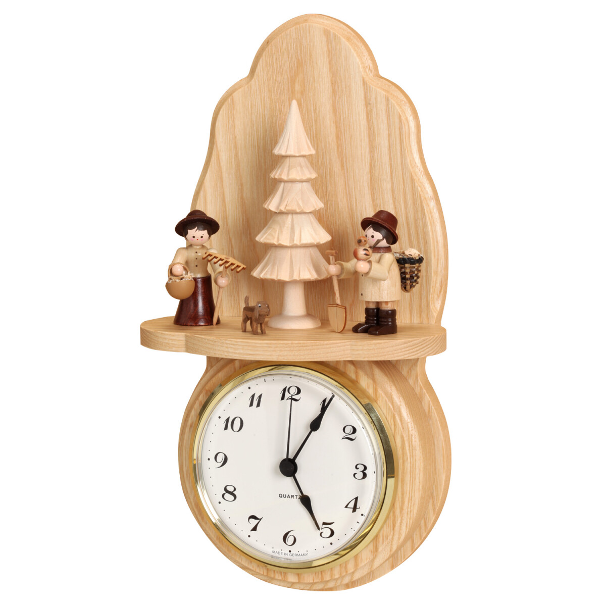 Wanduhr Gärtner