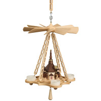Deckenpyramide 30 cm, Seiffener Kirche gallery