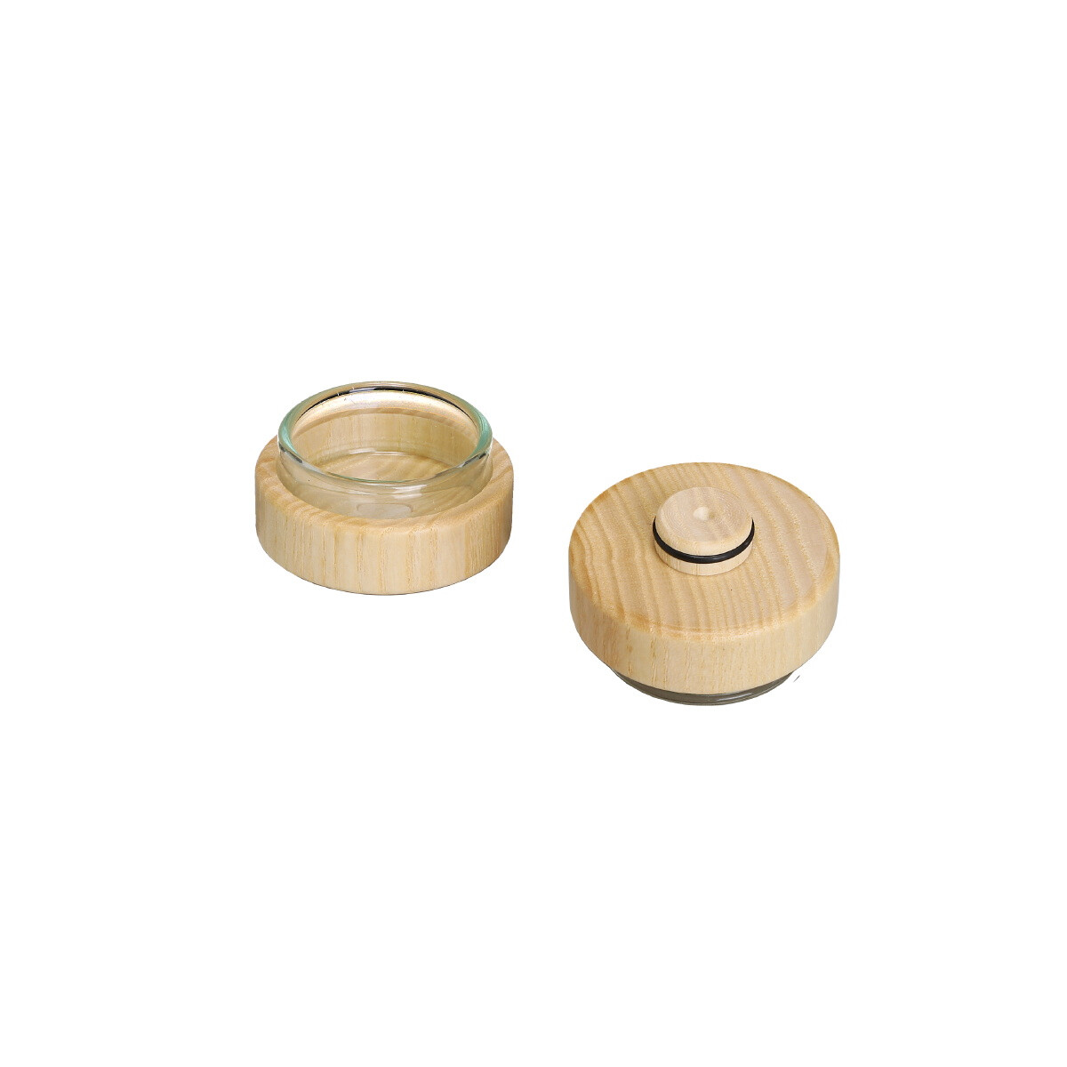 Universal-Teelichtaufstecker 20er Zapfen, Glas