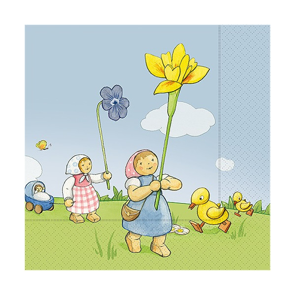 Servietten Gartenfreunde
