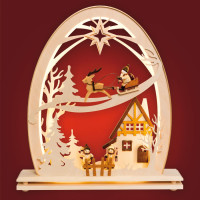 Schwibbogen Nikolaus LED 2