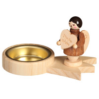 Sternschnuppe Engel mit Herz "Dankeschön"
