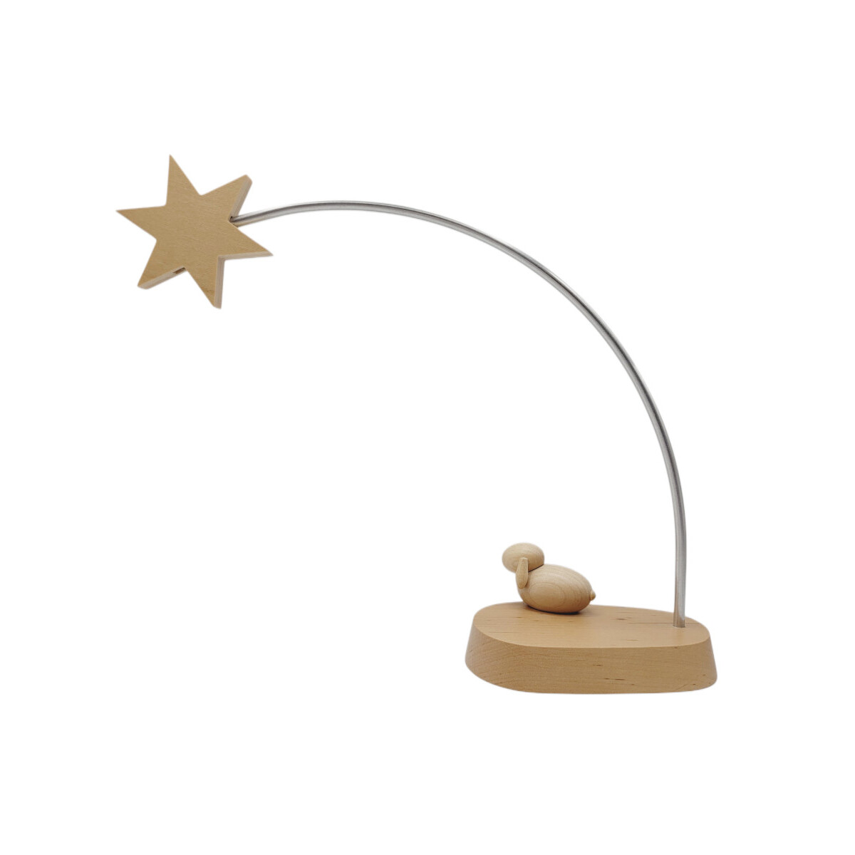 Stern mit Schaf, beleuchtet