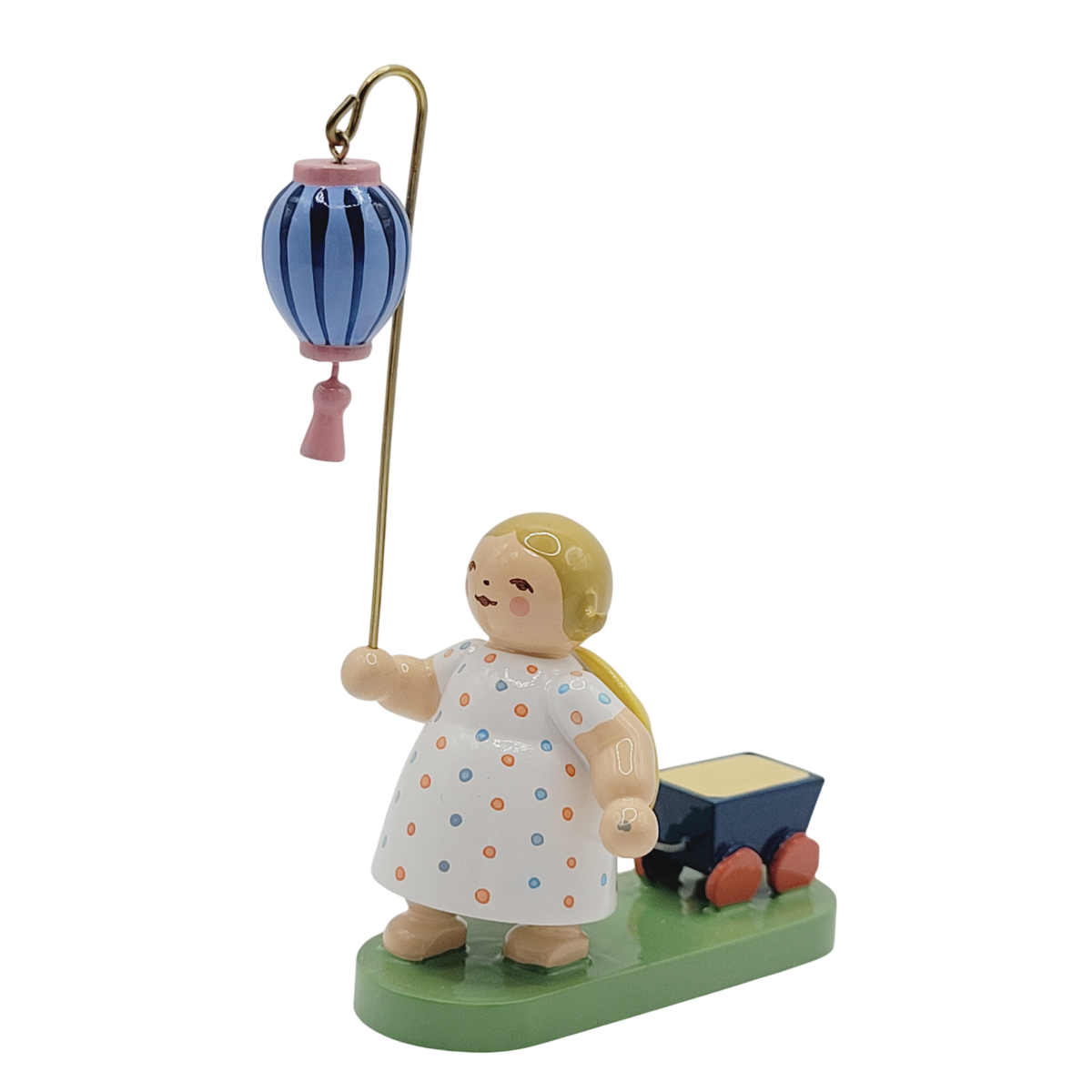 Mädchen mit Wagen & Lampion