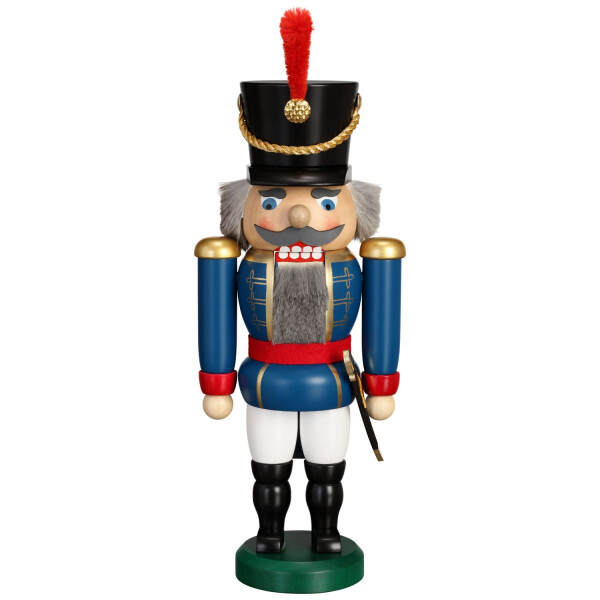 Nussknacker, Husar blau, 25 cm
