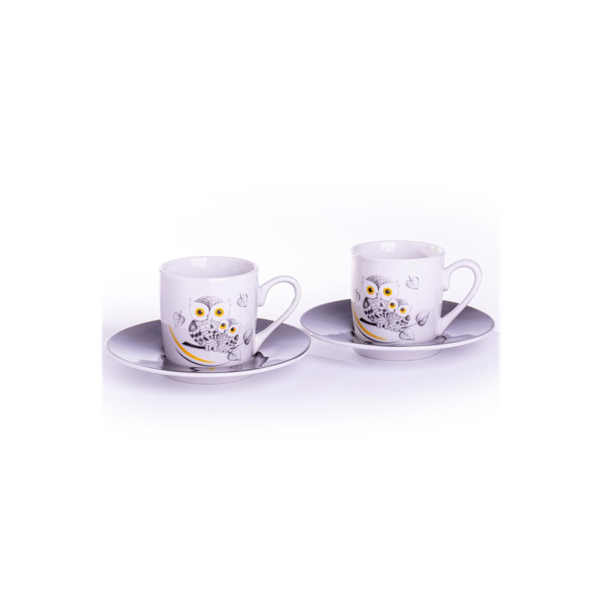 Porzellan Espressotassen Minieule, 2er Set