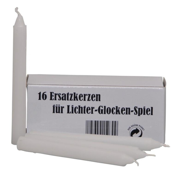 Ersatzkerzen für Lichter-Glocken-Spiel
