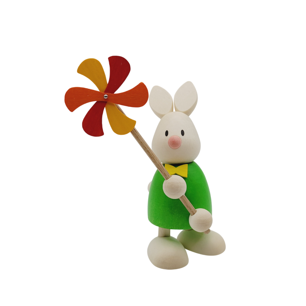 Kaninchen Max mit Windmühle