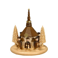 Motivplatte Seiffener Kirche