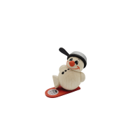 COOL MAN Snowboard mit Topf aufm Kopf