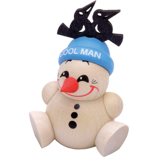 COOL MAN Vögel auf Mütze, sitzend (Piep)
