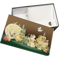 Geschenkbox "Engel im Spielzeugdorf"