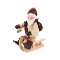 Rodelnder Nikolaus