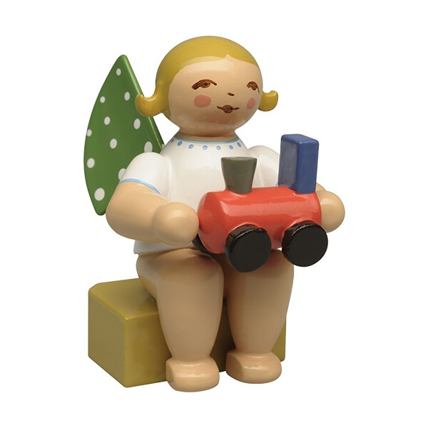 Kalenderfigur 2026, Engel mit Lok