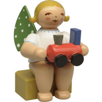 Kalenderfigur 2026, Engel mit Lok